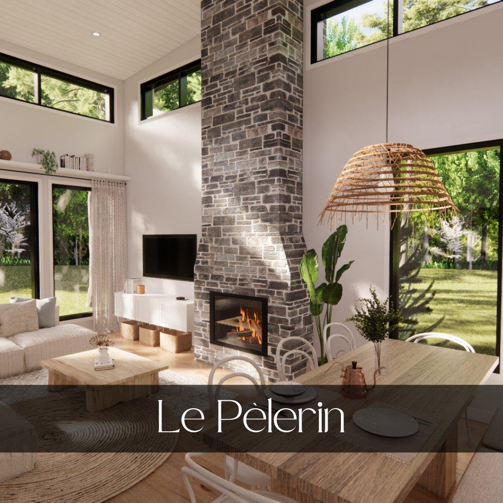 À construire - 20E Rue, Saint-Adolphe-D'Howard, QC - Indoor With Fireplace