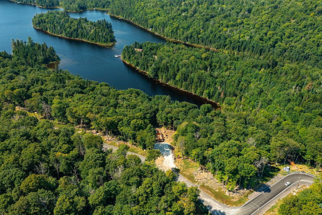 Photo aérienne - 20E Rue, Saint-Adolphe-D'Howard, QC - Outdoor With Body Of Water With View