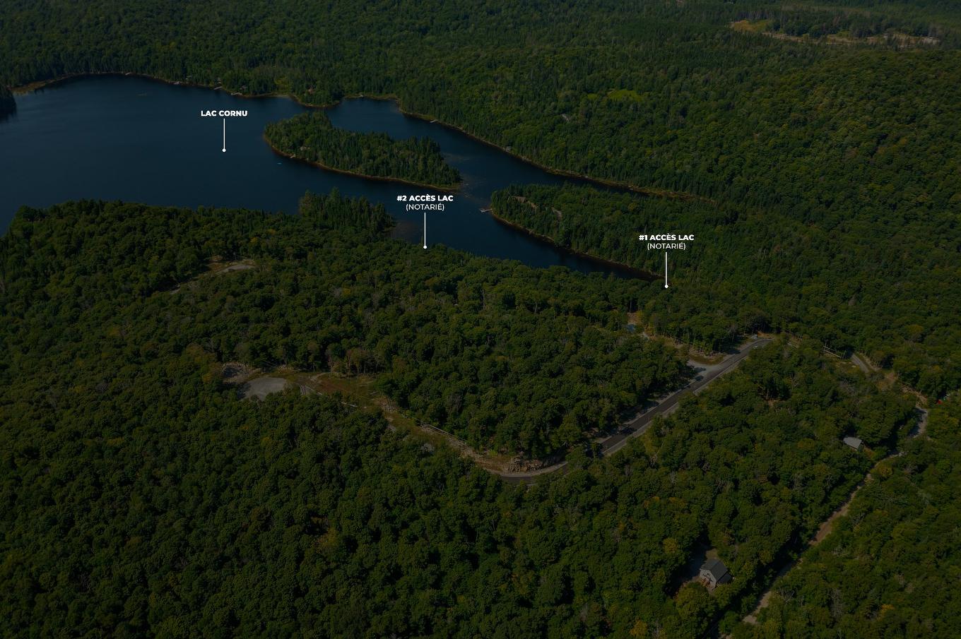 Accès au plan d'eau - 20E Rue, Saint-Adolphe-D'Howard, QC - Outdoor With Body Of Water With View