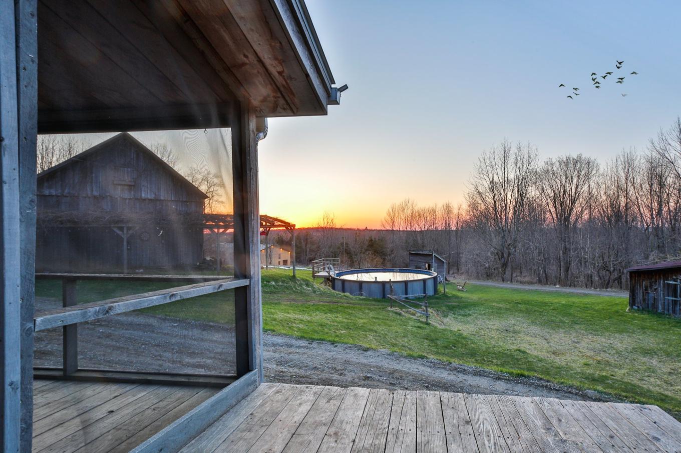 Balcony - 1411Z 4E Rang, Maricourt, QC