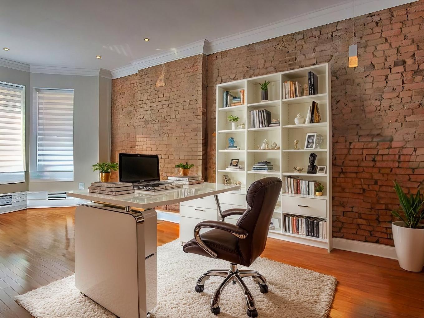 Office - 1608A Av. Selkirk, Montréal (Ville-Marie), QC - Indoor Photo Showing Office