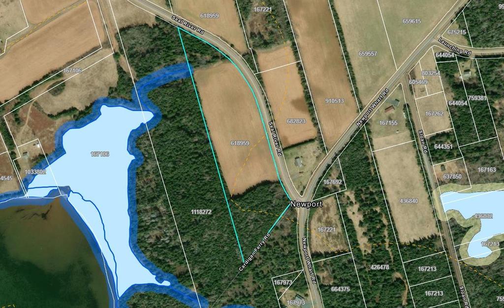 Acreage Seal River Road, Newport, PE