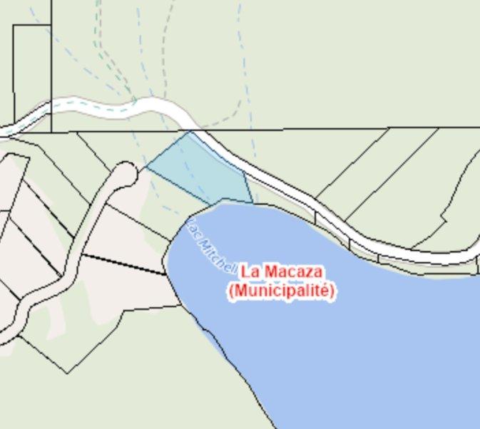 Plan (croquis) - Ch. Du Lac-Mitchell, La Macaza, QC