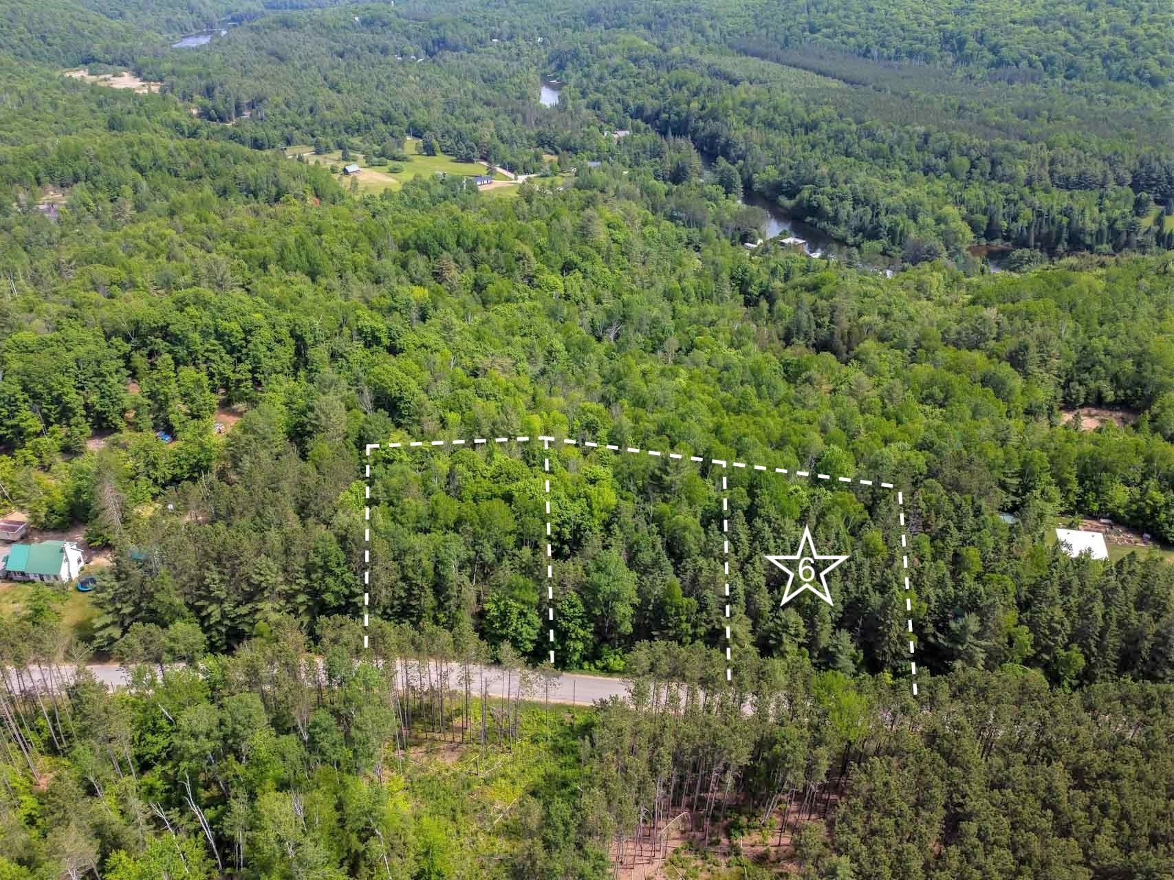 Aerial View - 78 Ch. Des Guides, Ripon, QC