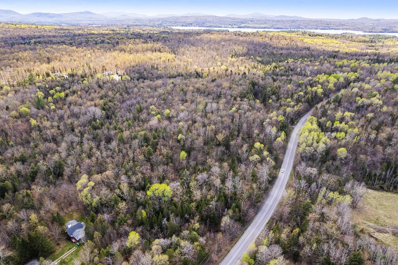 Aerial photo - 266 Ch. Laurendeau, Magog, QC