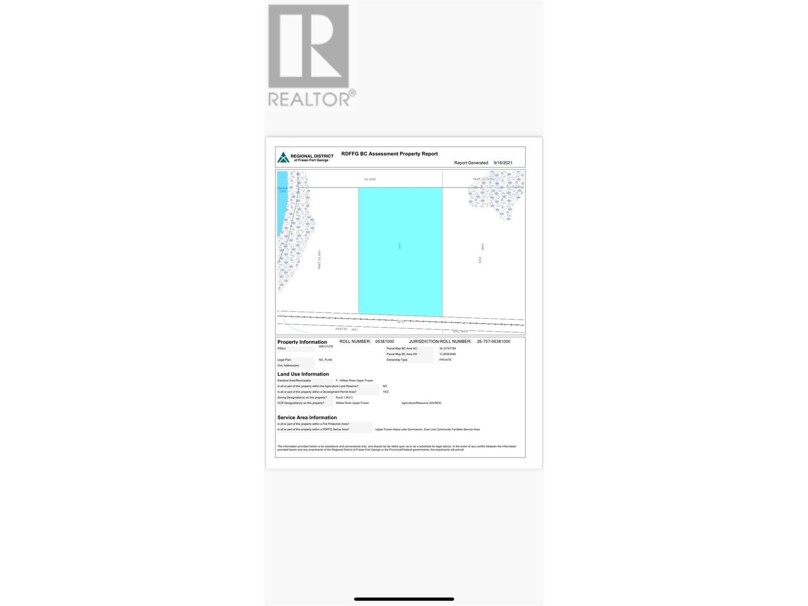 Blk A Hansard Lake, Prince George, BC