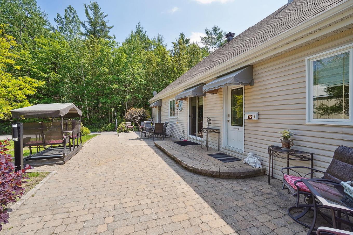 Patio - 1499 - B Route Du Carrefour, Val-Des-Monts, QC - Outdoor With Exterior