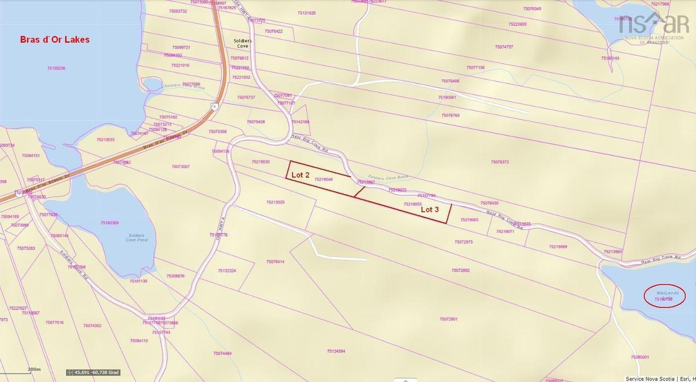 Lot 2 Old Trunk 4 Highway, Soldiers Cove, NS