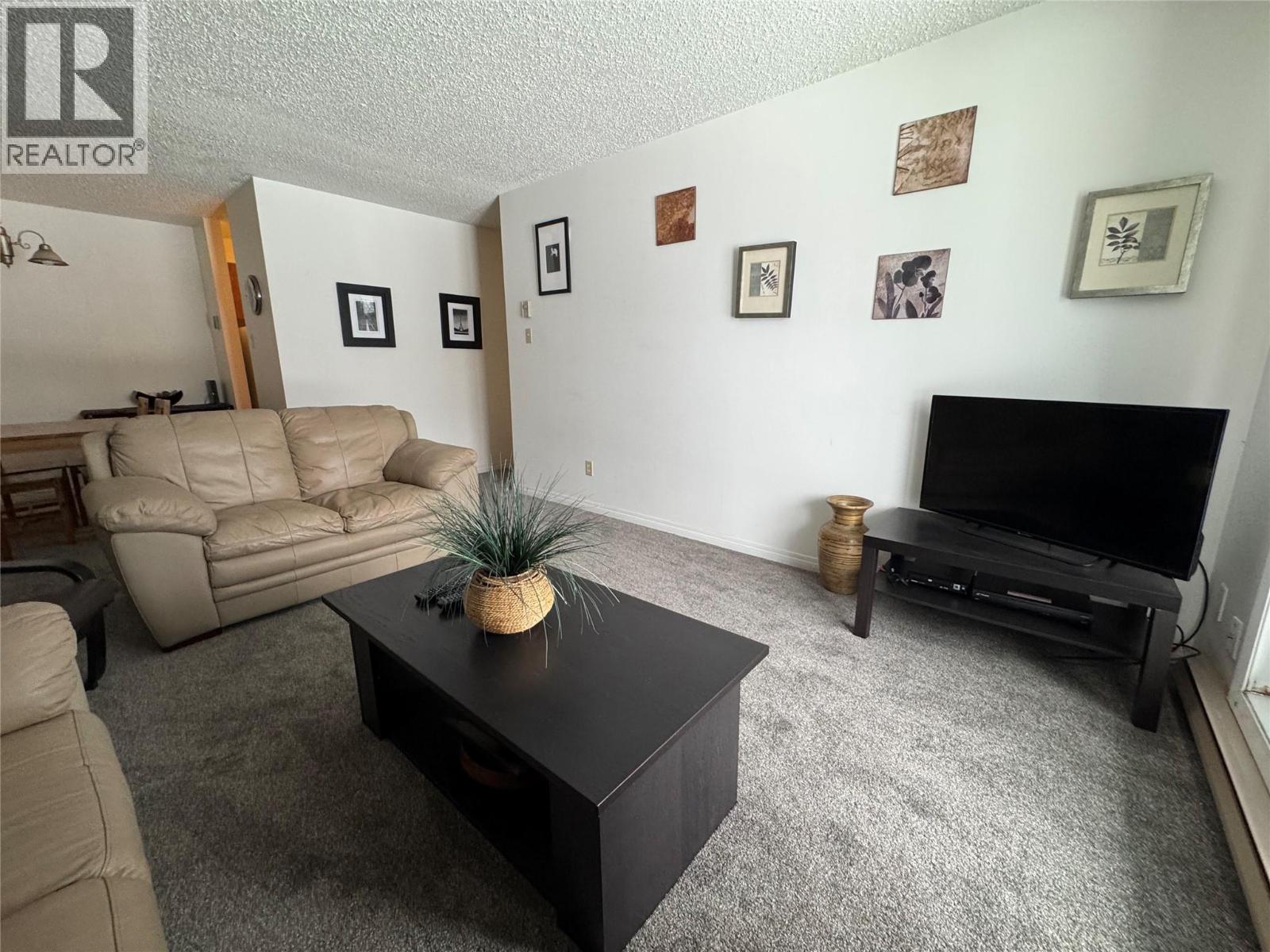 212 Spieker Avenue Unit# 315, Tumbler Ridge, BC - Indoor Photo Showing Living Room