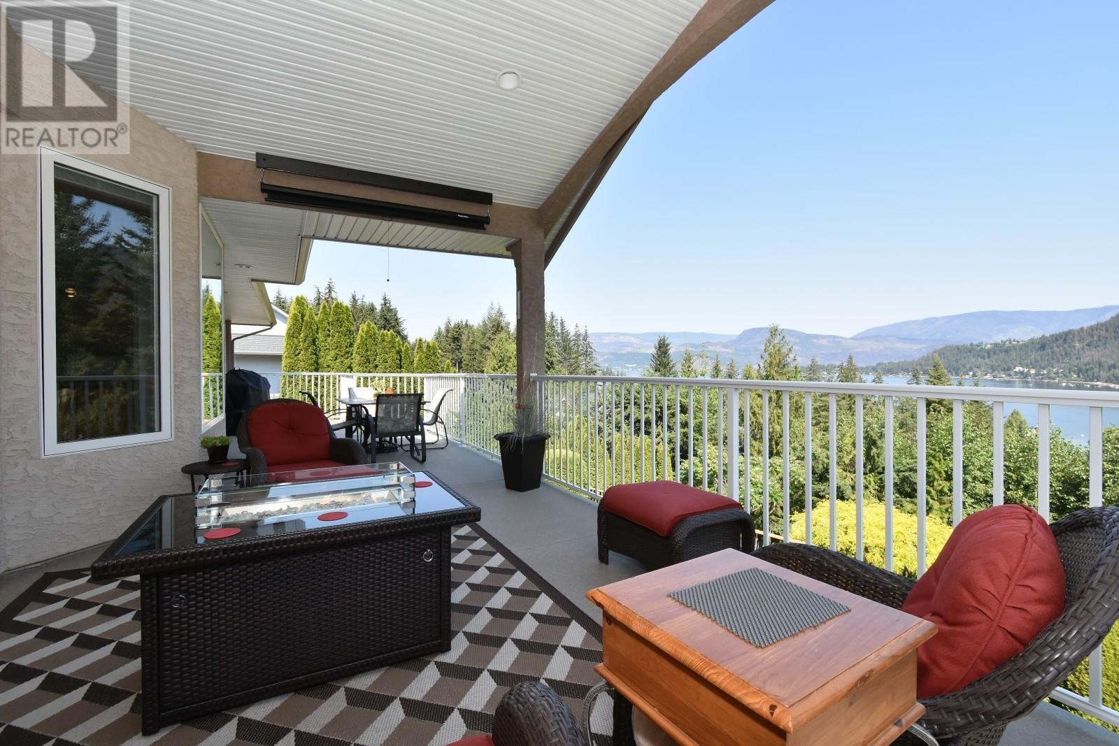 2675 Doebert Road, Blind Bay, BC - Outdoor With Balcony With Exterior