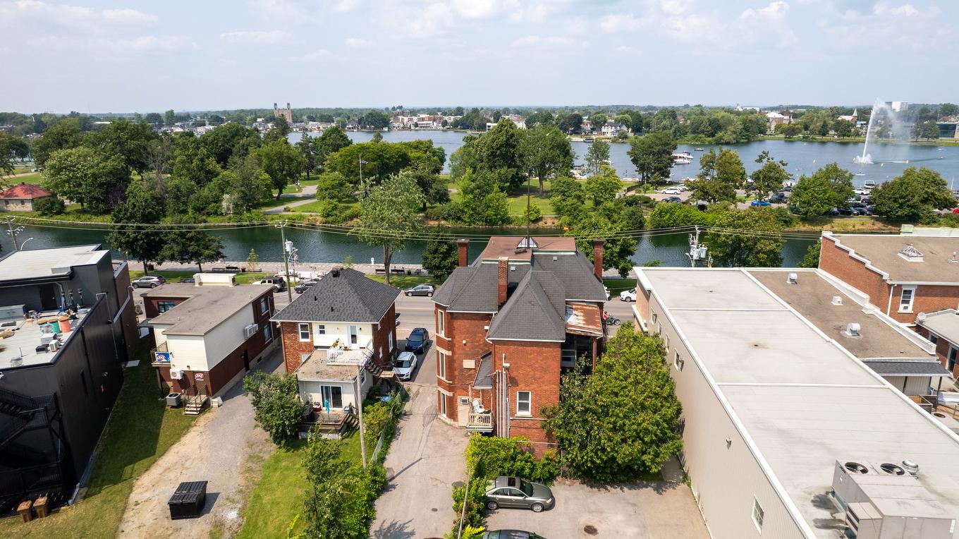 Back facade - 291 - 291B Rue Victoria, Salaberry-De-Valleyfield, QC - Outdoor With Body Of Water With View