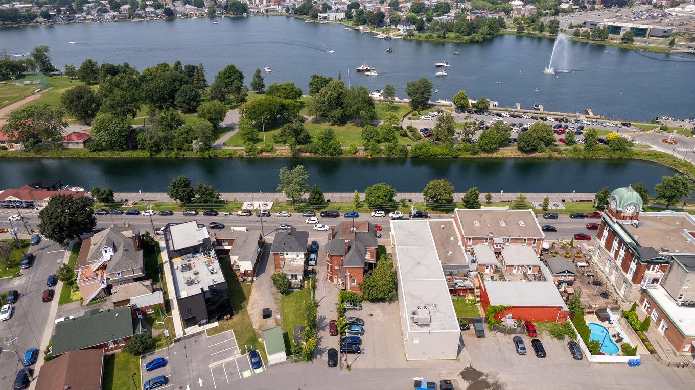 Aerial photo - 291 - 291B Rue Victoria, Salaberry-De-Valleyfield, QC - Outdoor With Body Of Water With View