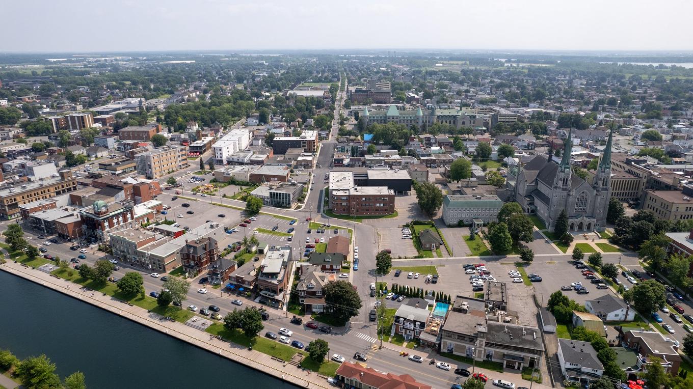 Aerial photo - 291 - 291B Rue Victoria, Salaberry-De-Valleyfield, QC - Outdoor With View