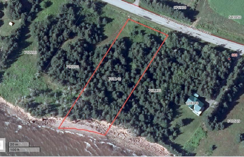 Acreage Lower Rollo Bay Road, Rollo Bay, PE