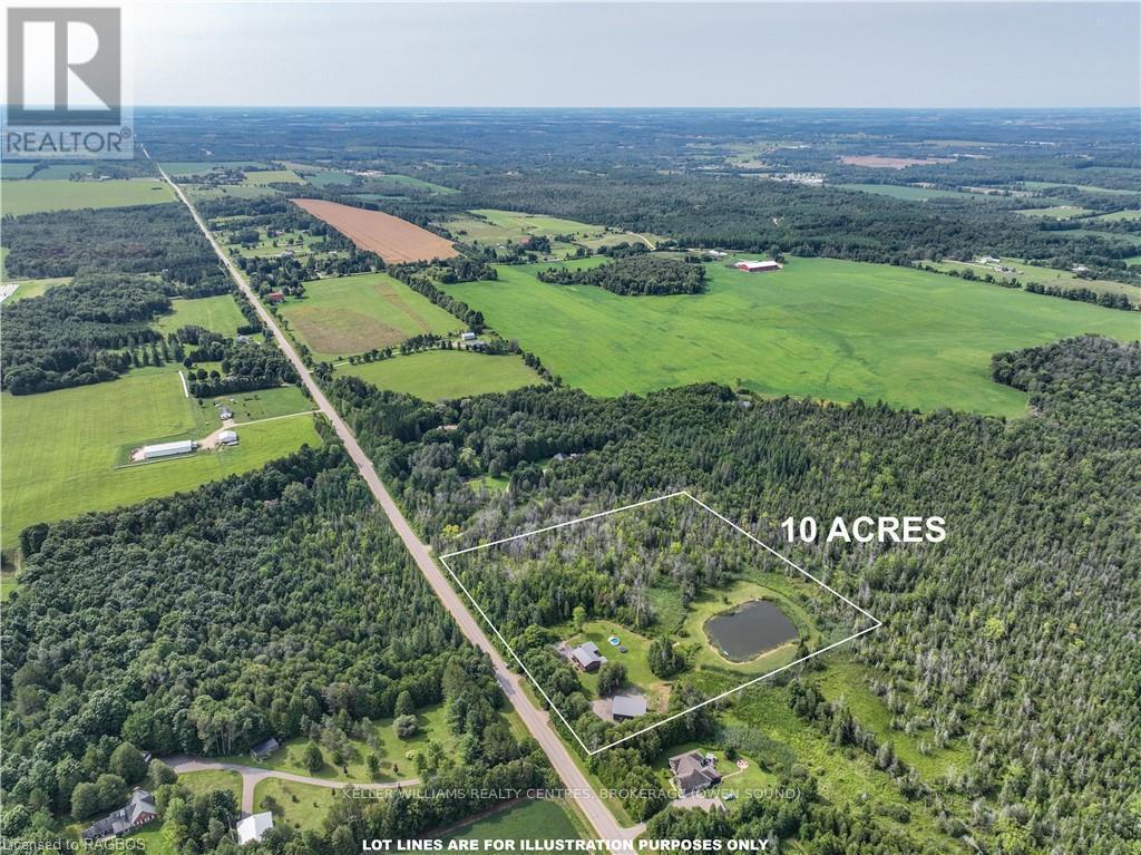 173680 Mulock Road, West Grey, ON - Outdoor With View