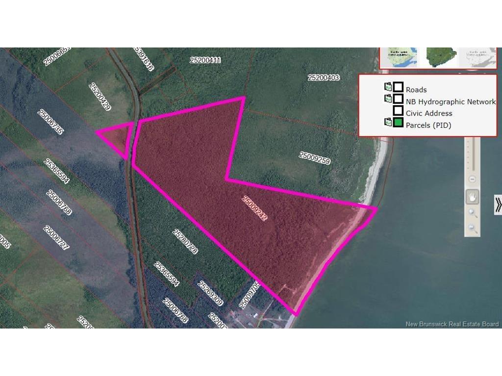 Lot 2 Robichaud, Pointe-Sapin, NB