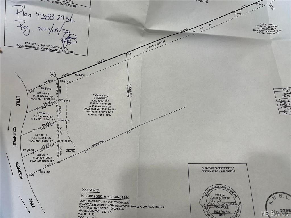 Lot 99-1 Red Pine Lane, Sillikers, NB