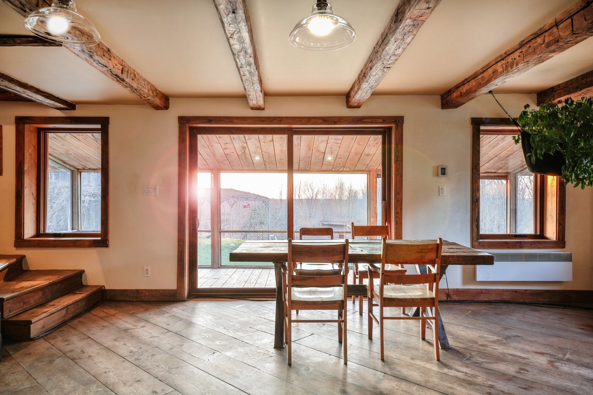 Salle à manger - 1411 4E Rang, Maricourt, QC