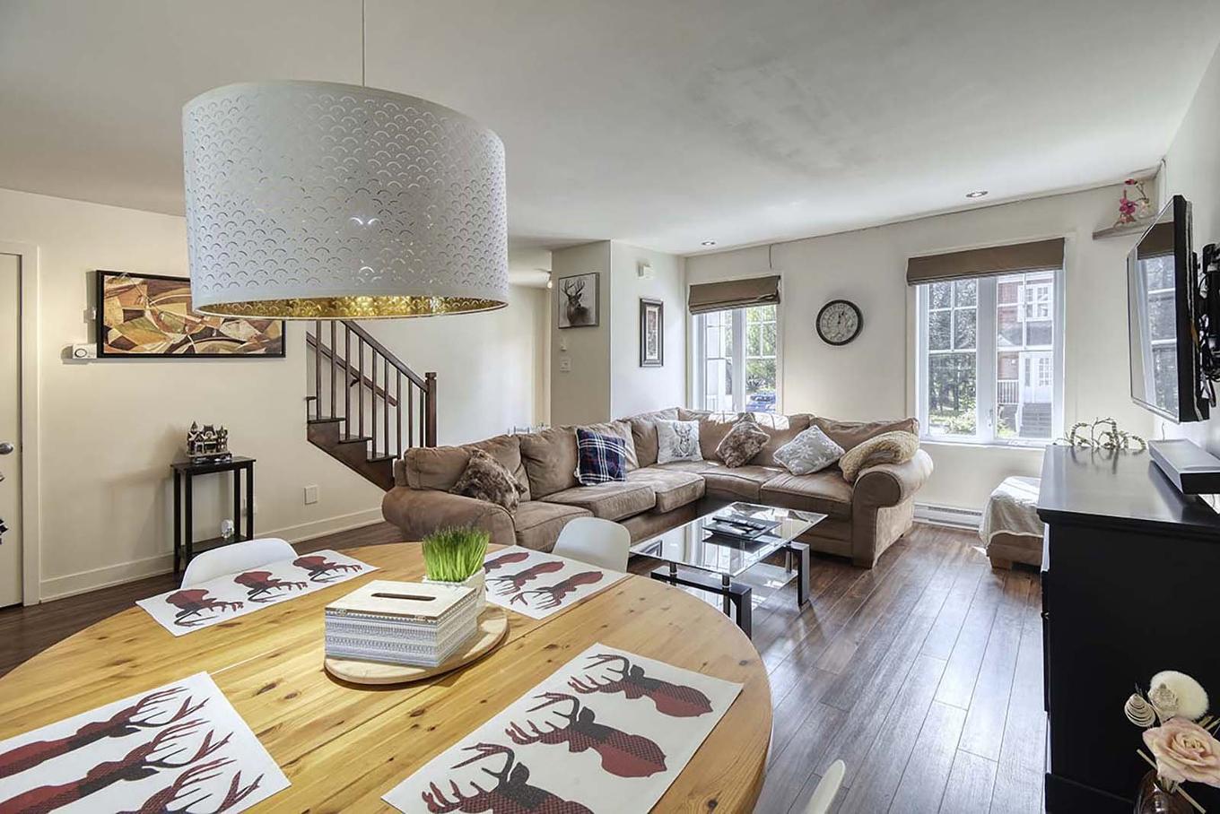 Overall view - 4-1297 Rue Labelle, Mont-Tremblant, QC - Indoor Photo Showing Living Room