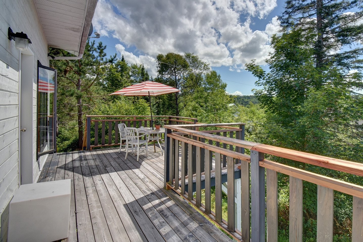 Balcony - 2147 Ch. Du Lac-Quenouille, Val-Des-Lacs, QC - Outdoor With Deck Patio Veranda