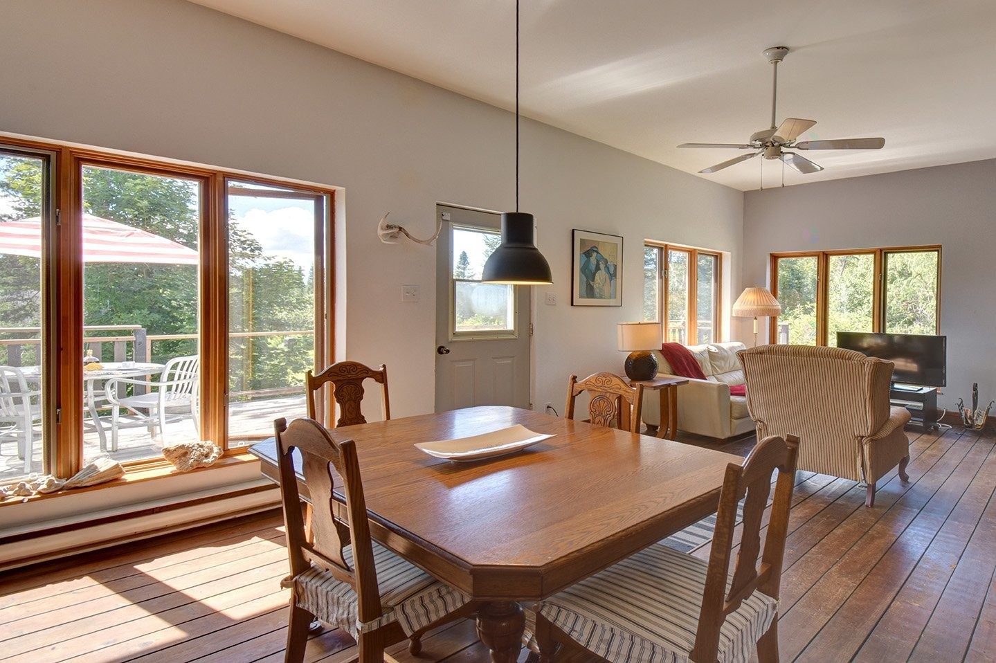 Dining Room - 2147 Ch. Du Lac-Quenouille, Val-Des-Lacs, QC - Indoor Photo Showing Dining Room