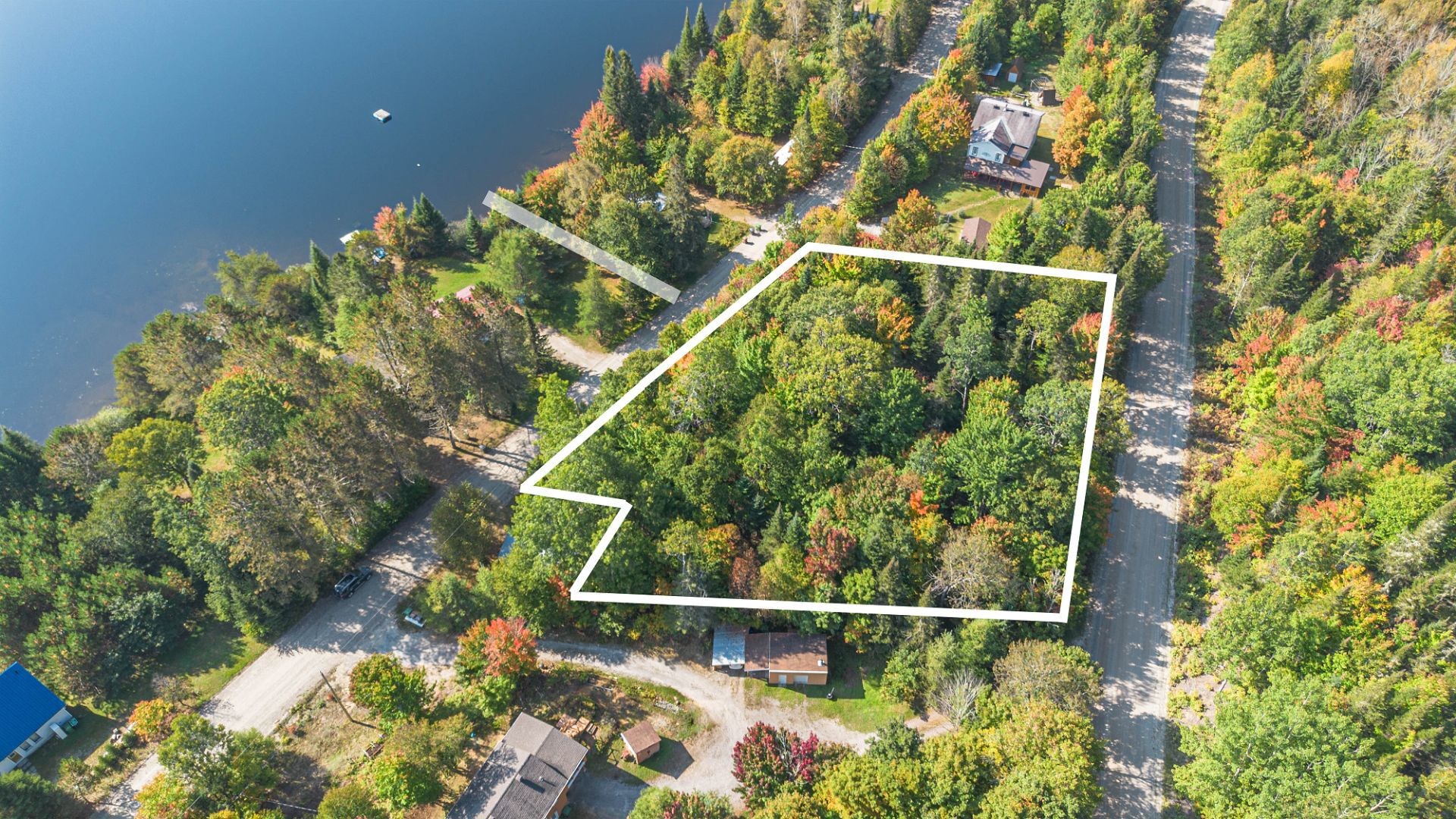 Vue d'ensemble - Ch. Du Genêt, L'Ascension, QC