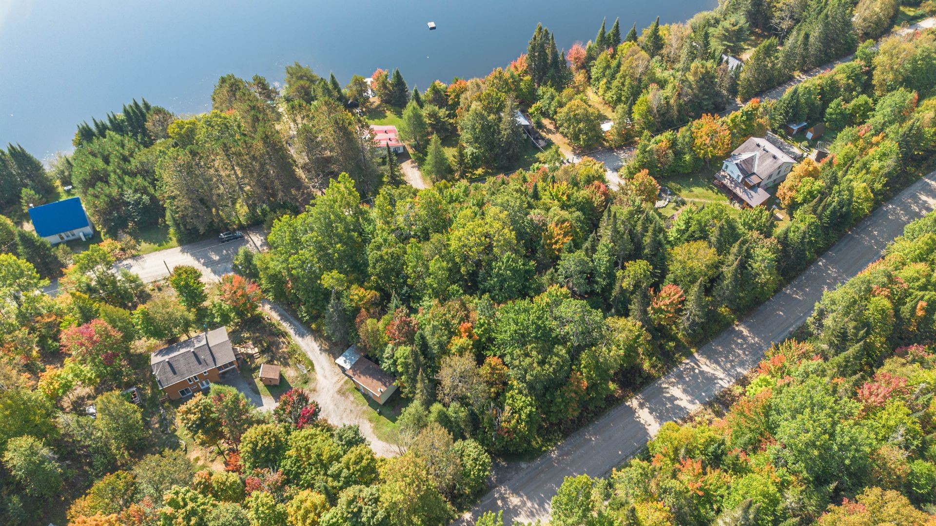 Vue d'ensemble - Ch. Du Genêt, L'Ascension, QC