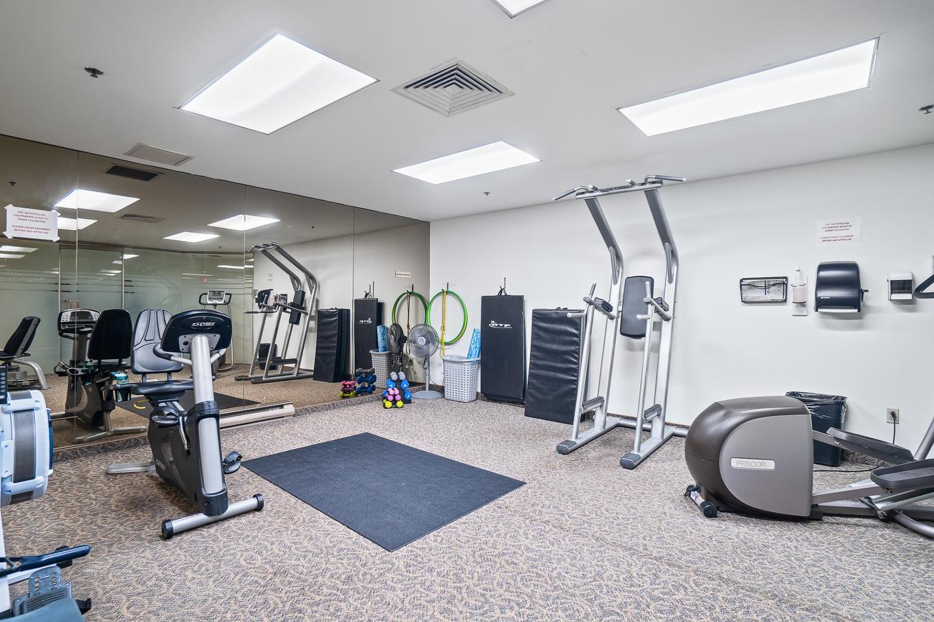 Salle d'exercice - 707-2500 Av. Pierre-Dupuy, Montréal (Ville-Marie), QC - Indoor Photo Showing Gym Room