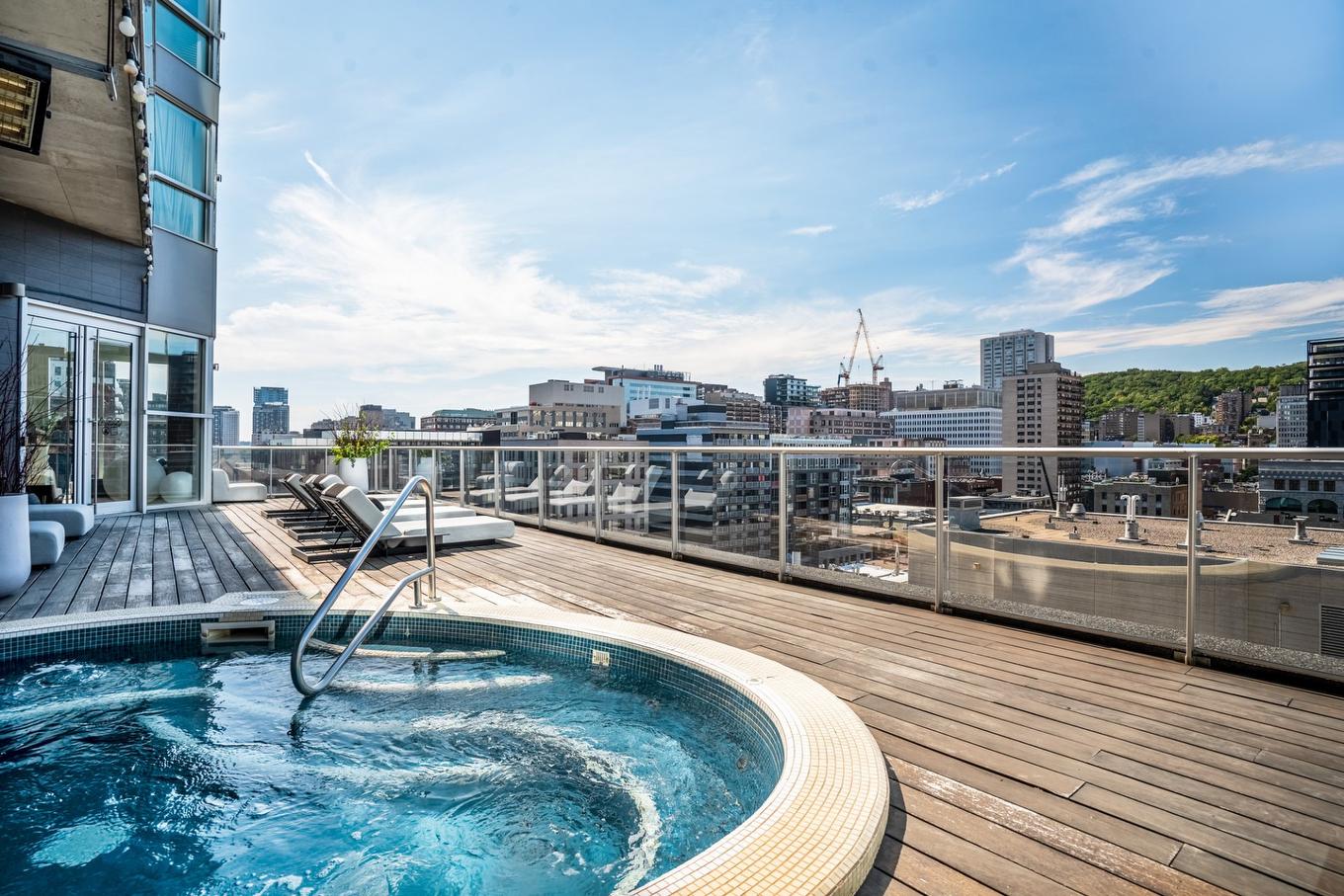 Terrasse - 2002-1100 Rue De La Montagne, Montréal (Ville-Marie), QC - Outdoor With View