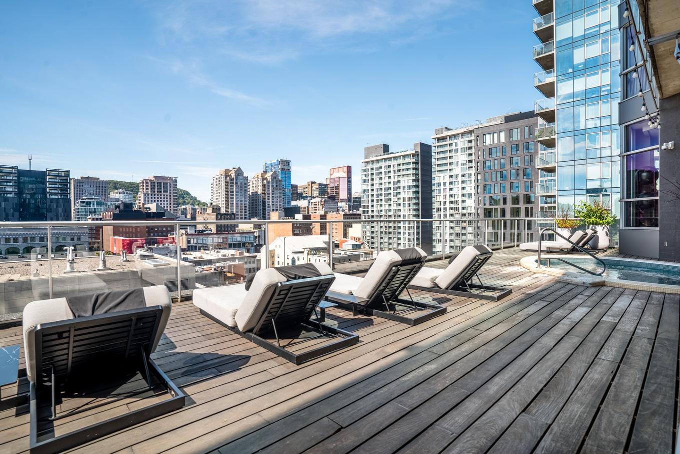 Terrasse - 2002-1100 Rue De La Montagne, Montréal (Ville-Marie), QC - Outdoor