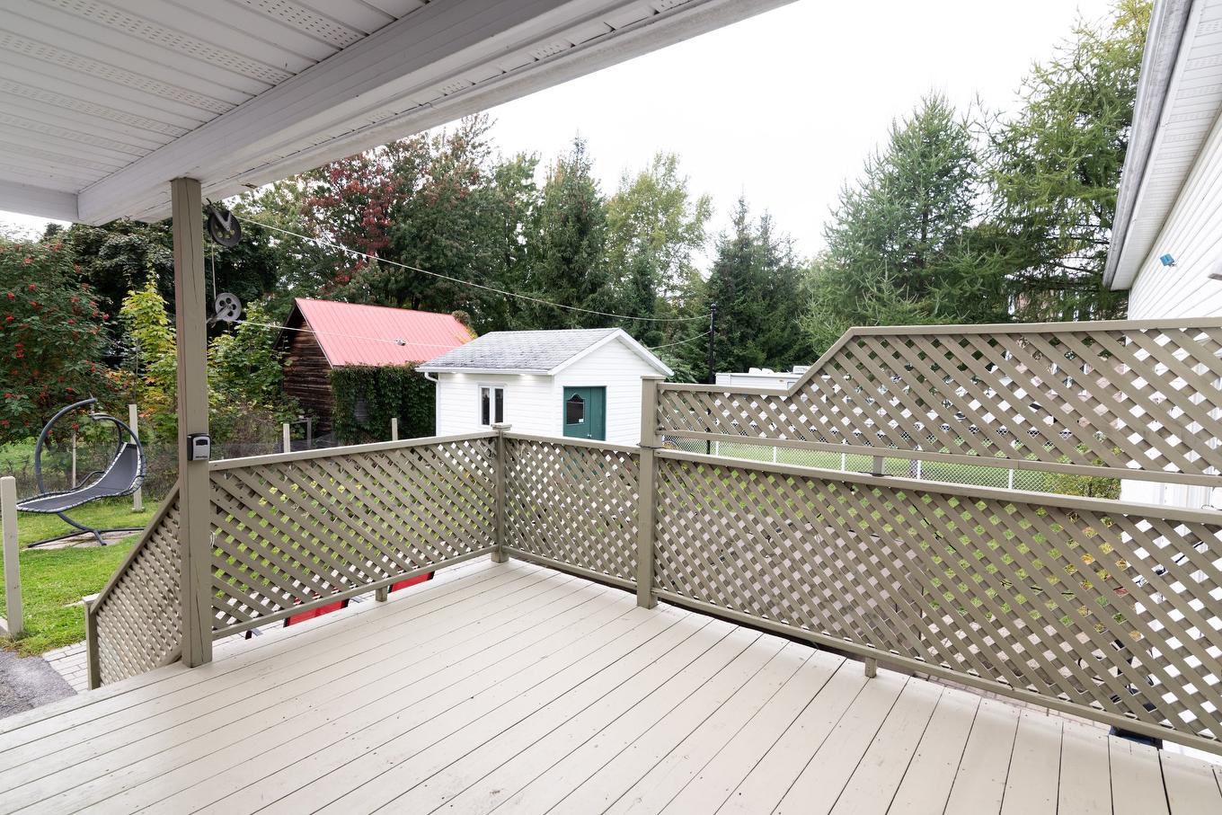 Terrasse - 306 Av. Mailloux, La Pocatière, QC - Outdoor With Deck Patio Veranda With Exterior