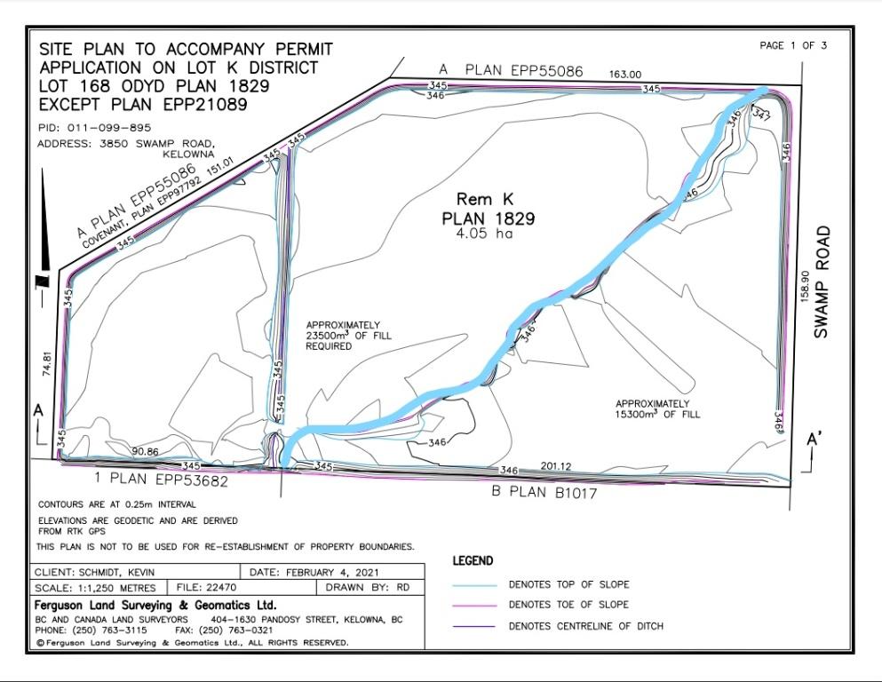 3850 Swamp Road, Kelowna, BC