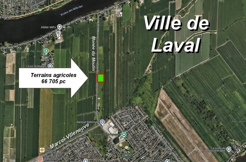 Aerial photo - Mtée Du Moulin, Laval (Saint-François), QC