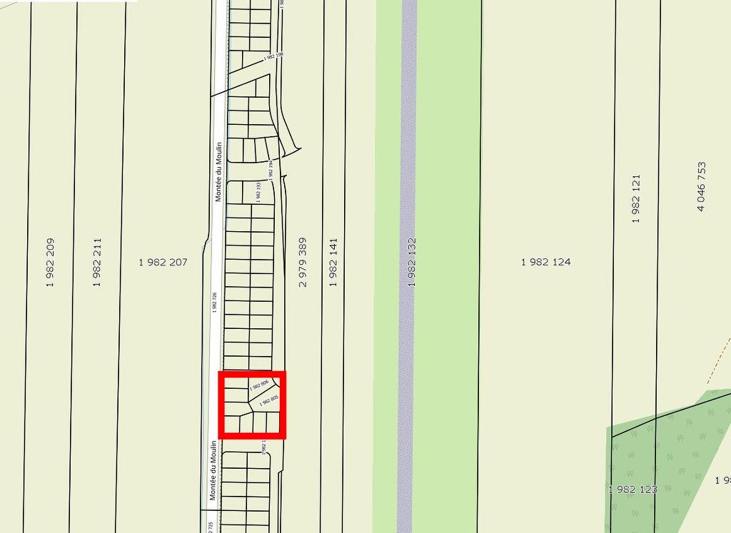 Drawing (sketch) - Mtée Du Moulin, Laval (Saint-François), QC