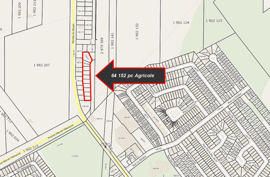 Drawing (sketch) - Mtée Du Moulin, Laval (Saint-François), QC