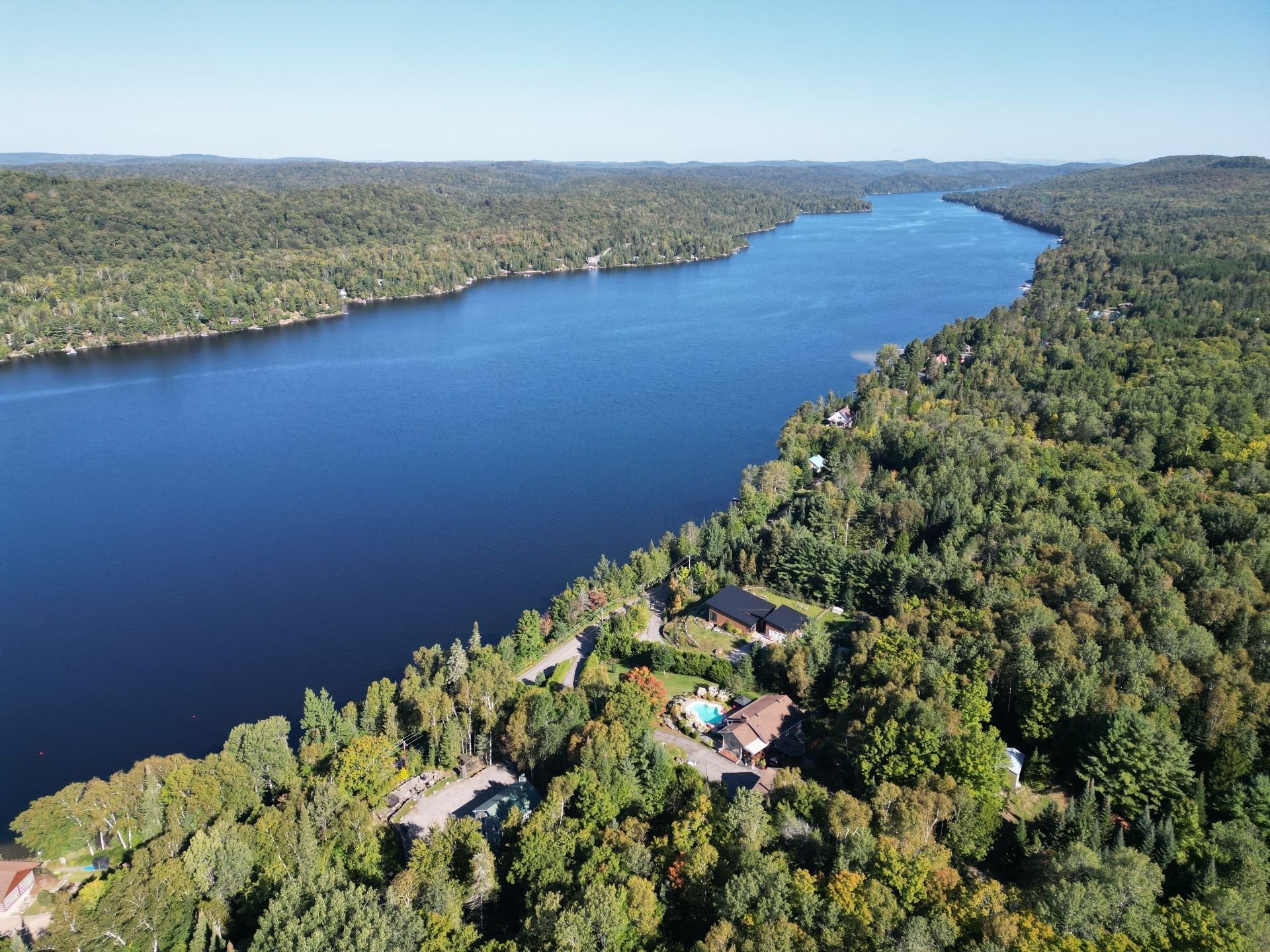 Vue d'ensemble - Ch. Du Lac-De-L'Abies, Labelle, QC