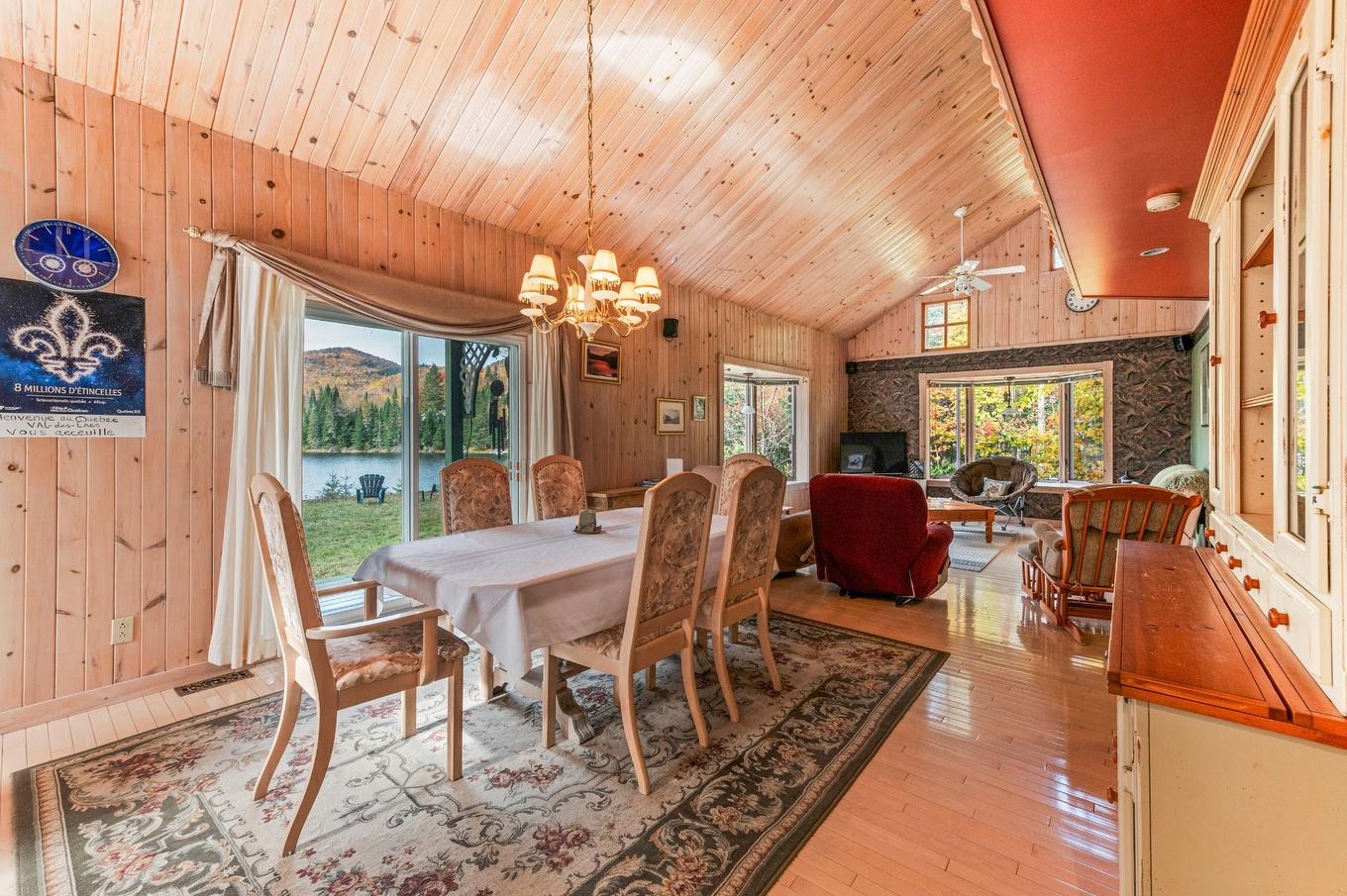 Salle à manger - 44 Ch. Paquette, Val-Des-Lacs, QC - Indoor Photo Showing Dining Room