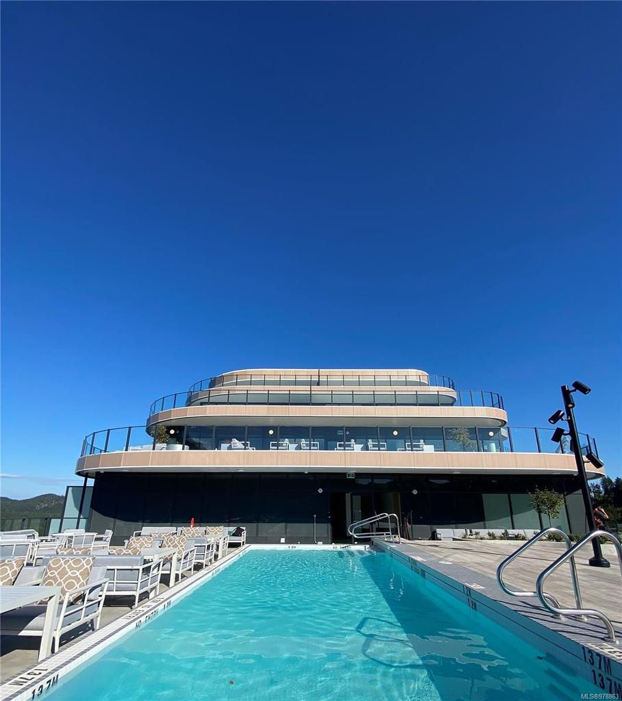 907-2000 Hannington Rd, Langford, BC - Outdoor With In Ground Pool