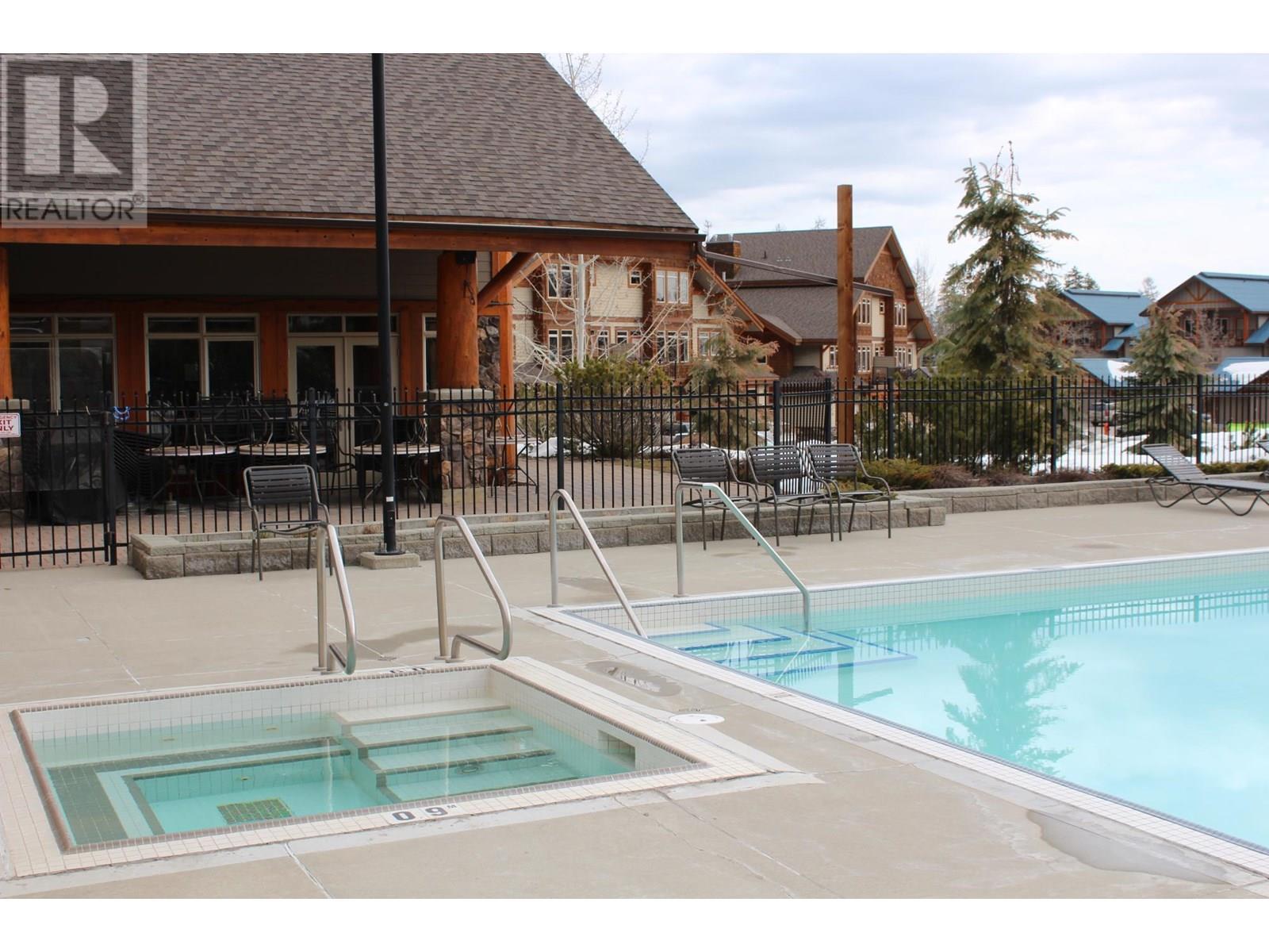 1351 Gerry Sorensen Way Unit# M1-A, Kimberley, BC - Outdoor With In Ground Pool With Deck Patio Veranda