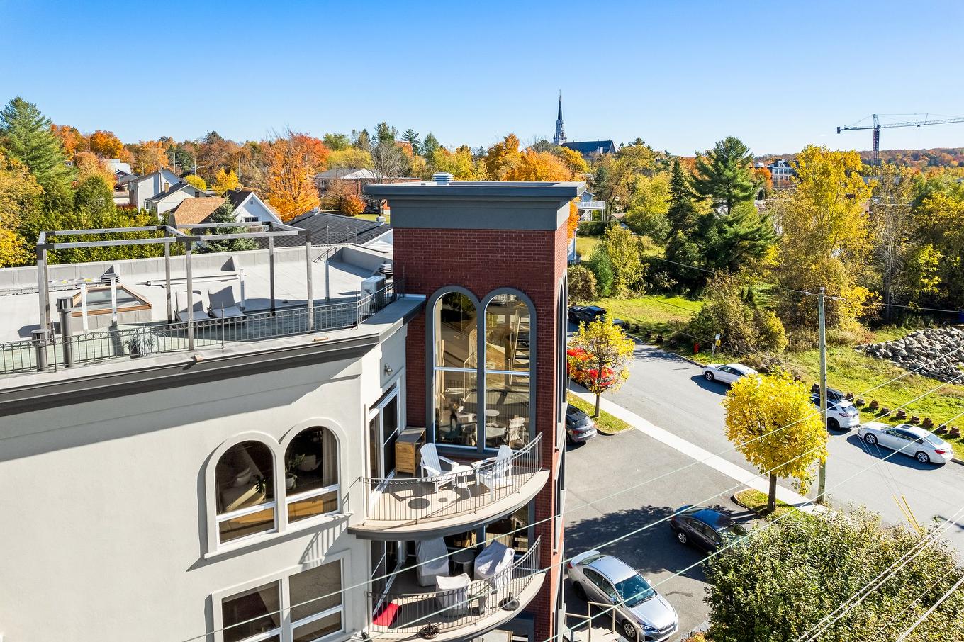 Aerial photo - 6-300 Rue Du Moulin, Magog, QC - Outdoor