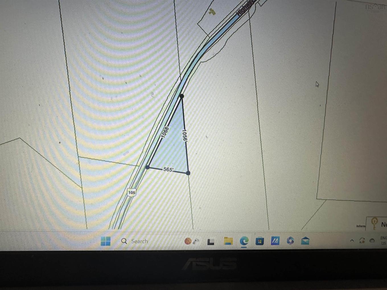 Highway 105, Melford, NS