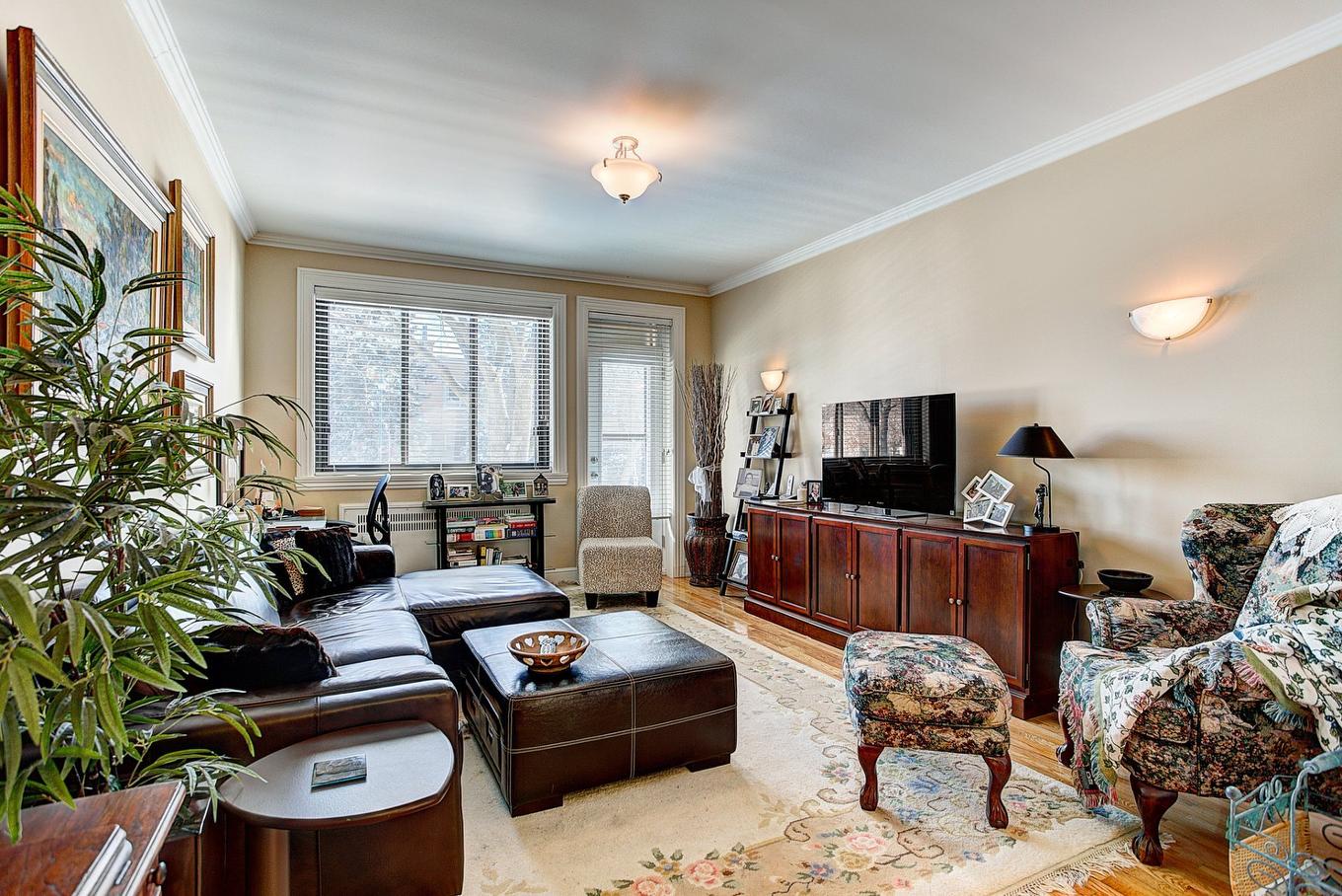 Living room - 3-51 Av. Roosevelt, Mont-Royal, QC - Indoor Photo Showing Living Room