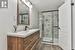 Beautiful Downstairs 3pc Bathroom with Tile Shower