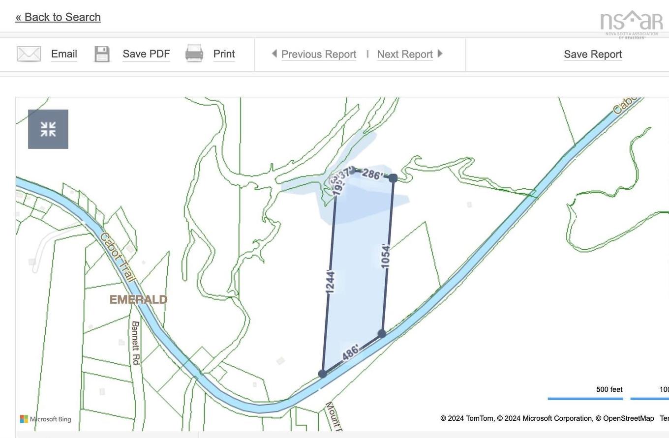 0 Cabot Trail Rd., North East Margaree, NS
