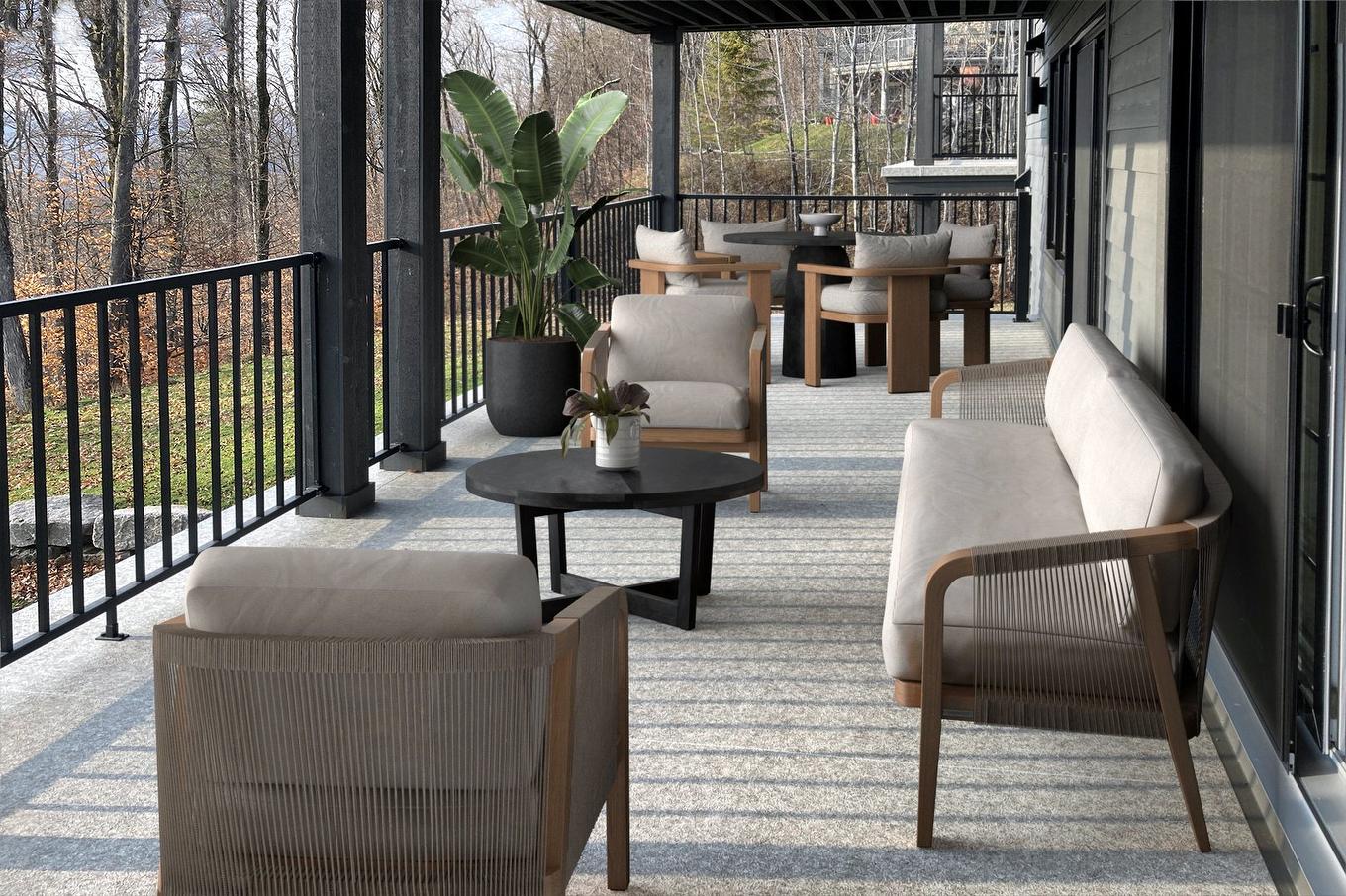 Balcony - 4-280 Rue Du Mont-Plaisant, Mont-Tremblant, QC - Outdoor With Exterior