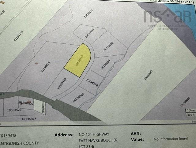 23-6 Dan Josie Lane, East Havre Boucher, NS