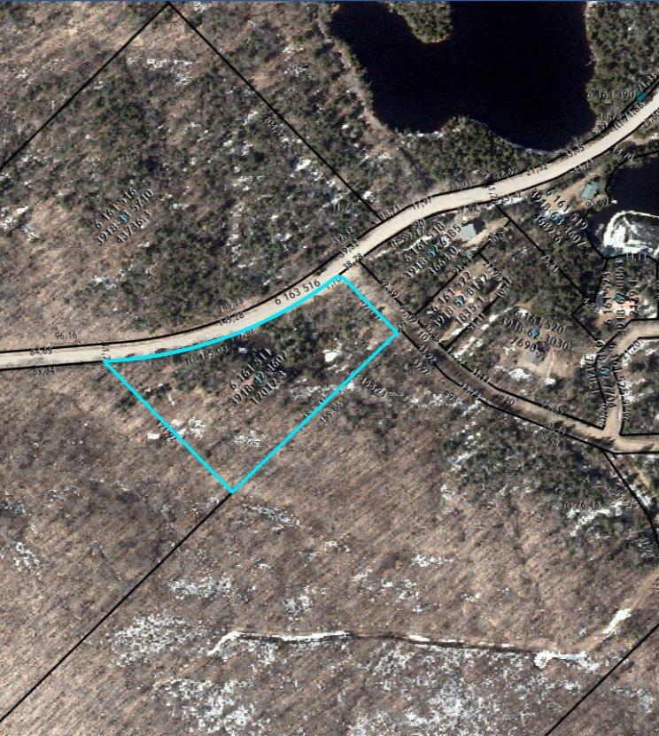 Plan (croquis) - Ch. Nadeau, Val-Des-Lacs, QC