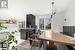 Dining area featuring light hardwood / wood-style flooring