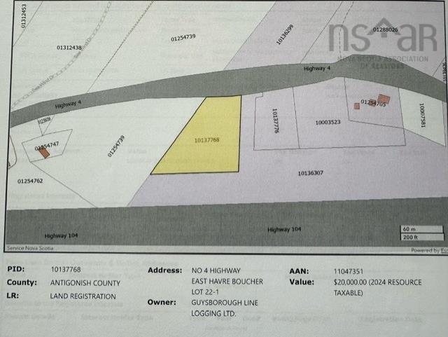 22-1 #4 Highway, East Havre Boucher, NS