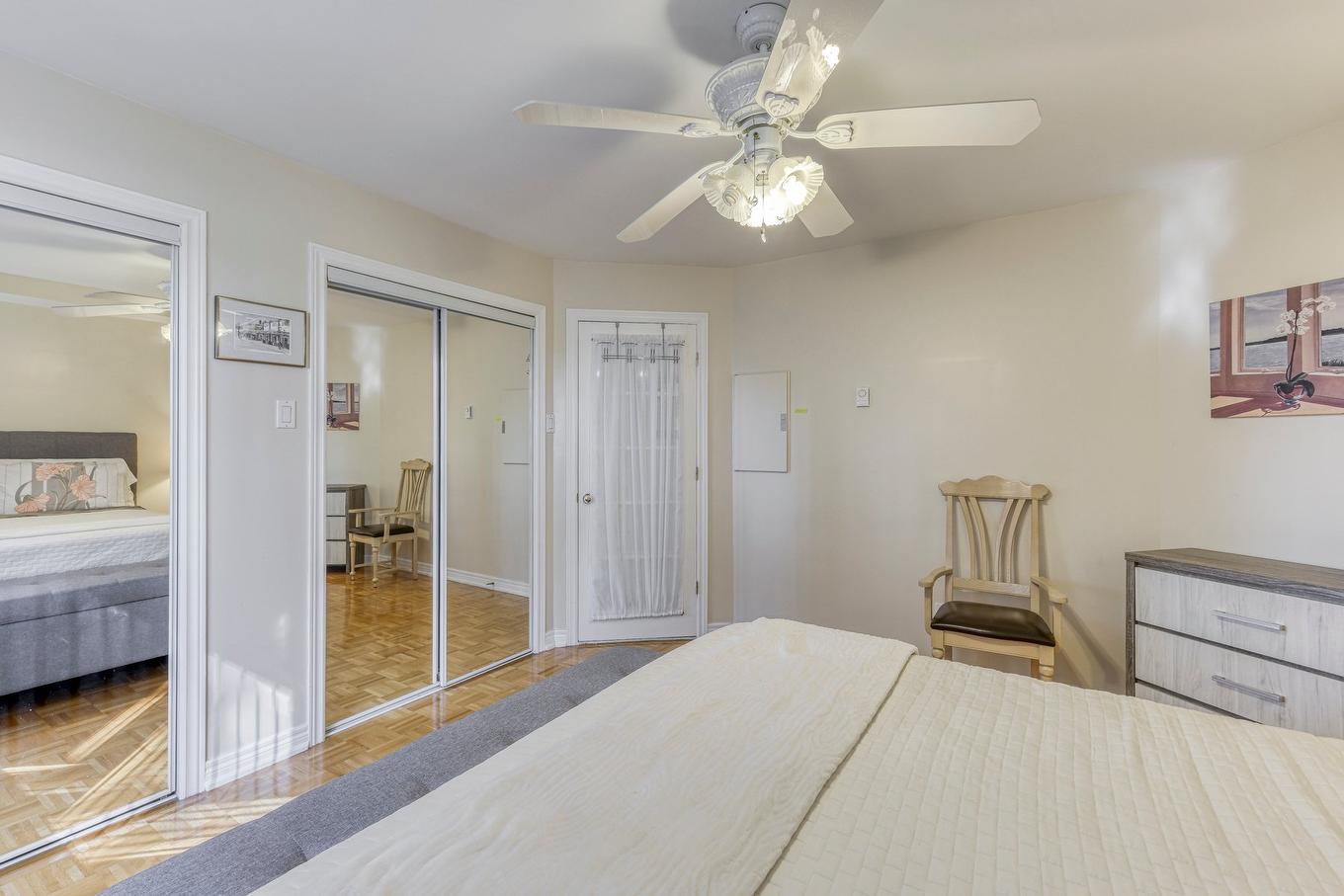 Chambre à coucher principale - 8953 Rue Bellerive, Montréal (Mercier/Hochelaga-Maisonneuve), QC - Indoor Photo Showing Bedroom